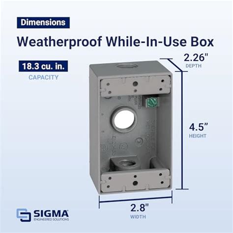 1 2 inch mounting lug for electrical box|SIGMA ENGINEERED SOLUTIONS 14250 Metal .